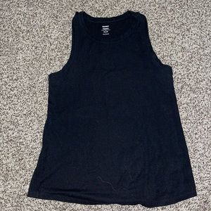 Black fitted old navy tank